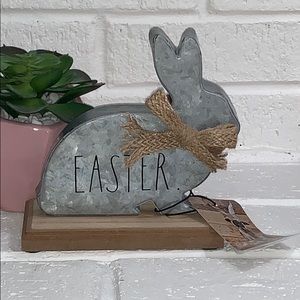 Rae Dunn Metal EASTER Bunny